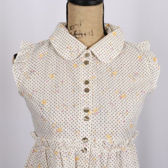 Urban Outfitters Kimchi & Blu Button Top size XS - Picture 2 of 14